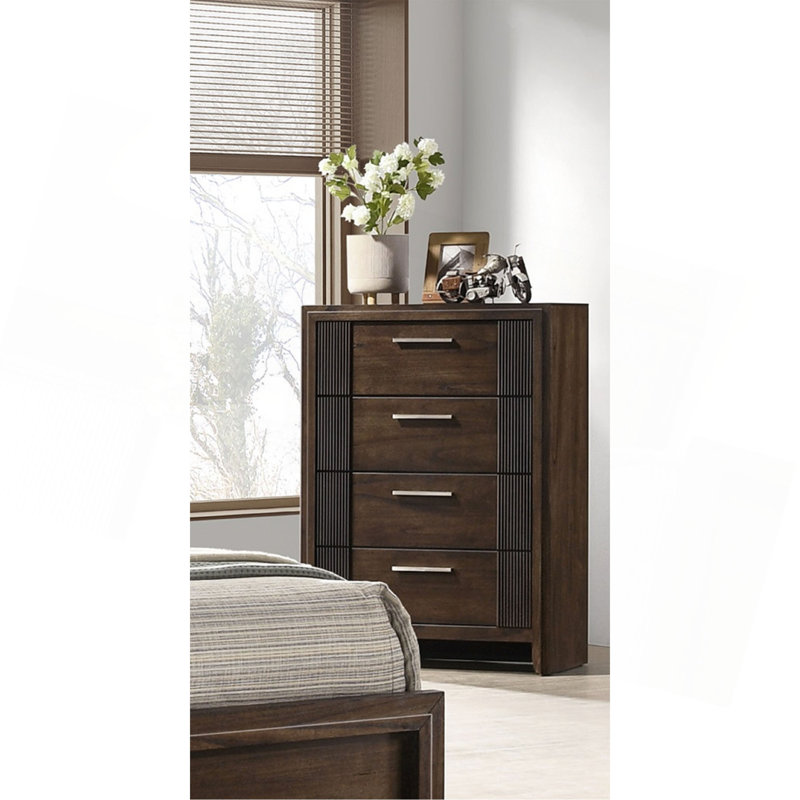 Commode contemporaine à 4 tiroirs 1Pc