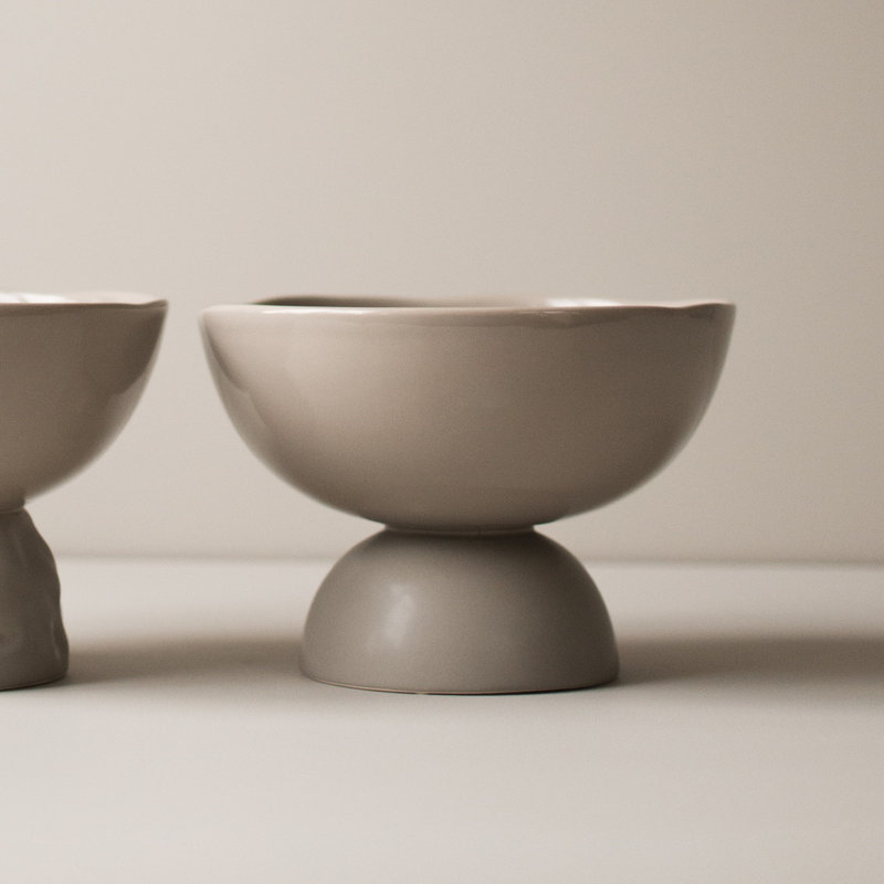 Ceramic Table Vase, White