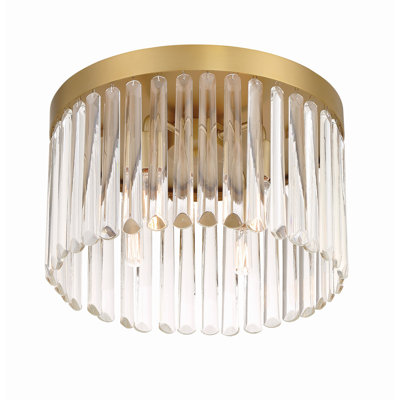 Plafonnier moderne doré 4 lumières Rowe