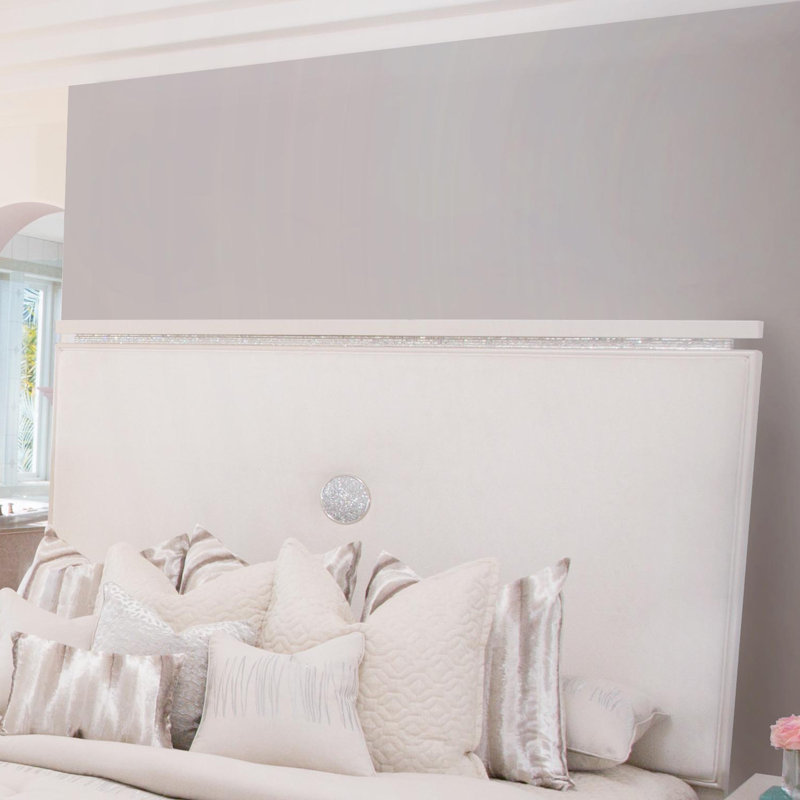 Glimmering Heights Vegan Leather Bed