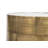 Florencia Glass Top End Table