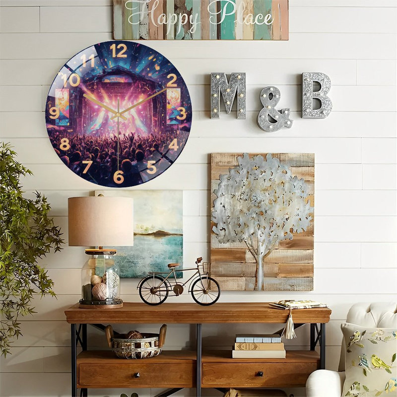 Horloge murale 12 po