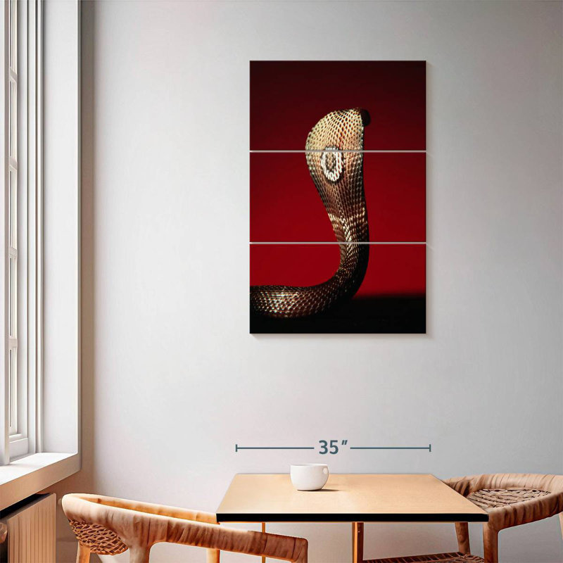 Brampt Cobra, 57" H x 36" W
