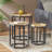 He X Agan Set Of 3 End Table