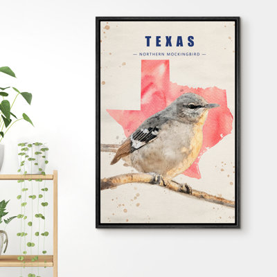 Oiseau moqueur du Nord gris IDÉE4WALL