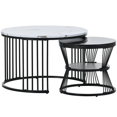 Asare 2 - Piece Living Room Table Set