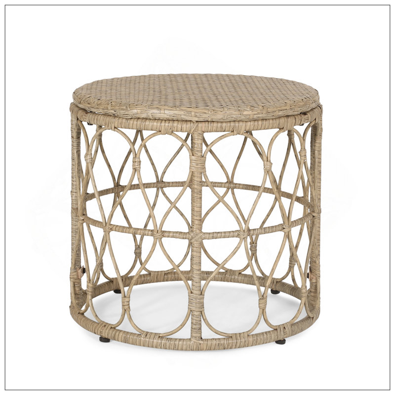 Table d'appoint BRUCE, Brun