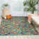 Guelph Damask Wool Hand Woven Area Rug