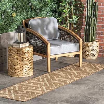 Tapis brun / ivoire Amerika