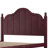 Caldera Vintage Wooden Platform Bed With Tall Headboard And Slats Support-120358599-120358601