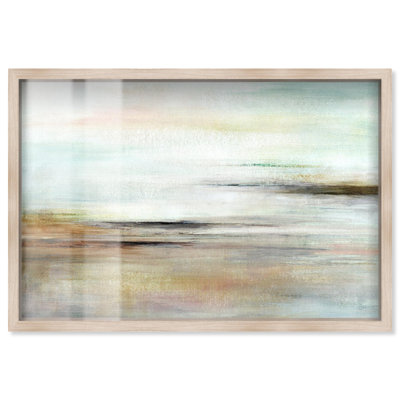 «Seaside Beauty Shadowbox», impression minimaliste par Art Remedy