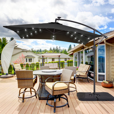 Parasol en porte-à-faux 98,25 po Duyne