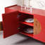 Buffet simple rouge