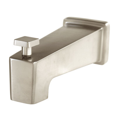 Garniture de douchette de baignoire murale avec inverseur Kubos