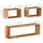 Dolan 3 Piece Acacia Solid Wood Accent Shelf-1124065575