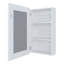 Pharmacie avec miroir inclus Parks, blanc-1151510227