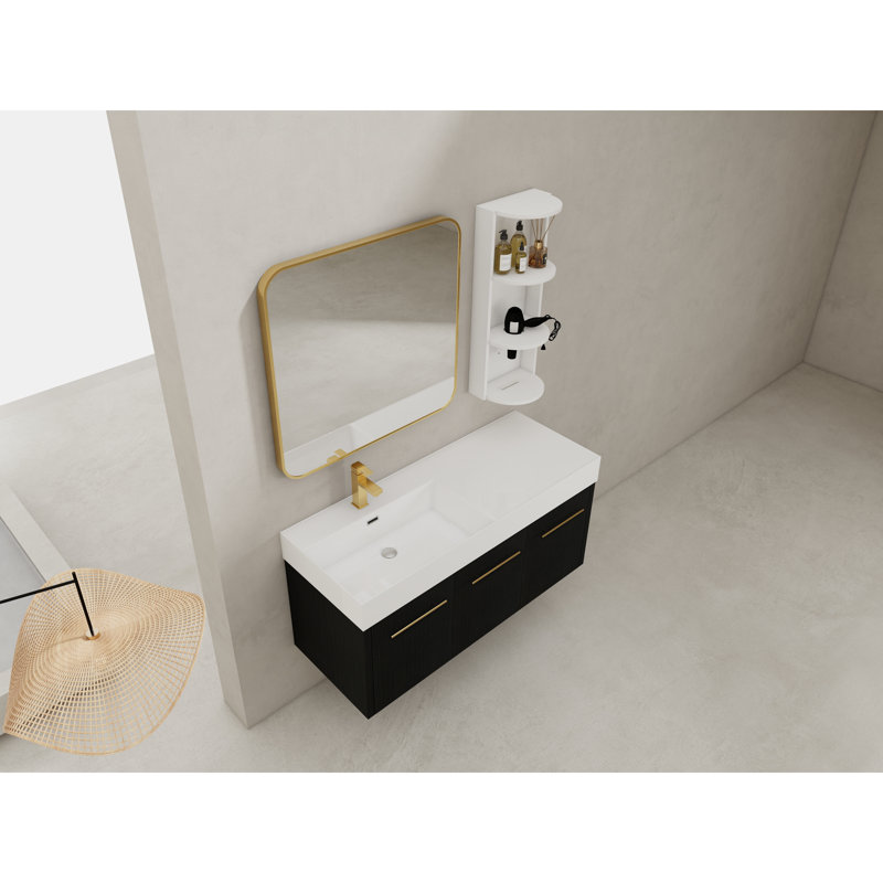 Ensemble de meuble-lavabo mural 48 po Roomfitter, Left, 47"
