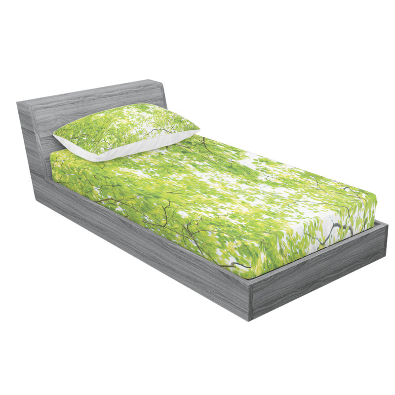 Microfiber Sheet Set, Twin XL Sheet Set with Fitted Sheet