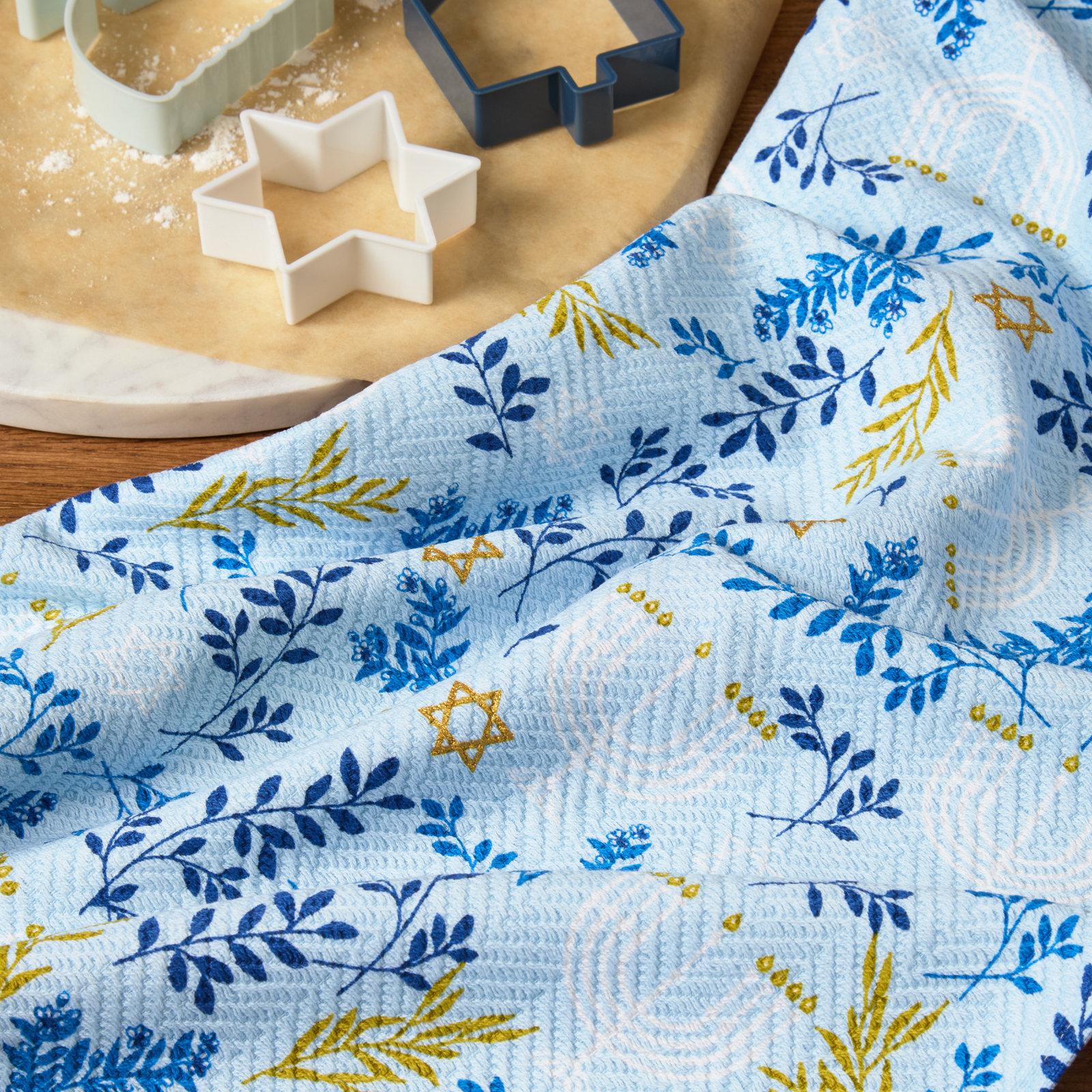 Snowflakes Kitchen Towel Set 2-Pack 16"x28"