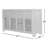 Trevion 3-drawer 60-inch Solid Wood Sideboard-102155902