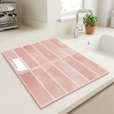 Peel and Stick 3D Wall Tiles Self-Adhesive Waterproof Removable Panels for Kitchen Bathroom Modern Design 14 Pack