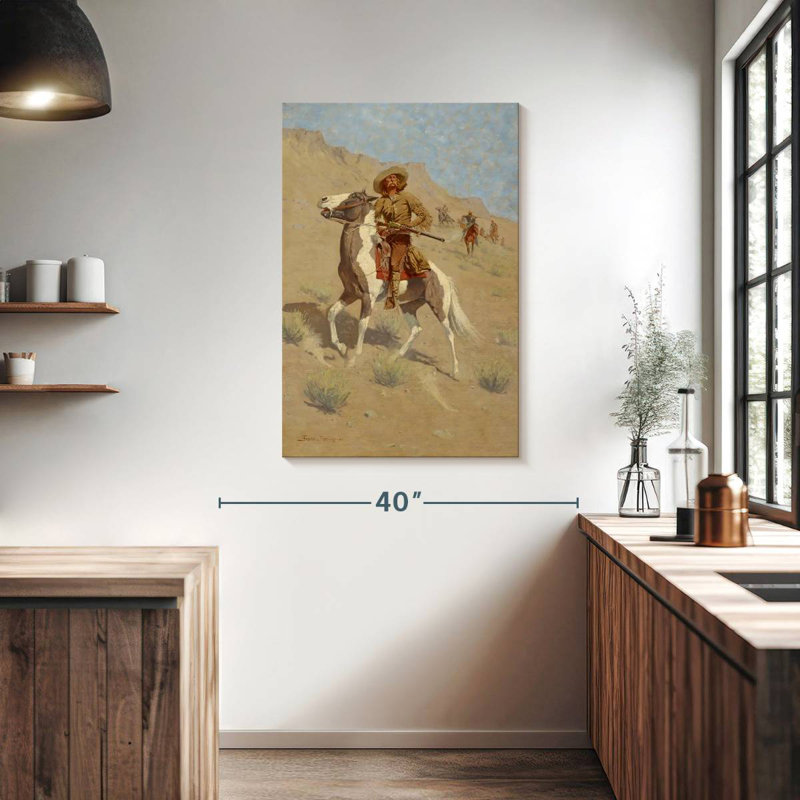 Lelar The Scout, 39" H x 26" W