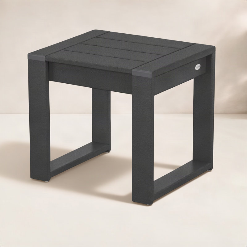 EDGE End Table, Black, 17.5"H x 20"W x 20"L