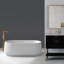 Ottavo 61.62'' L Freestanding Soaking Bathtub-289508557