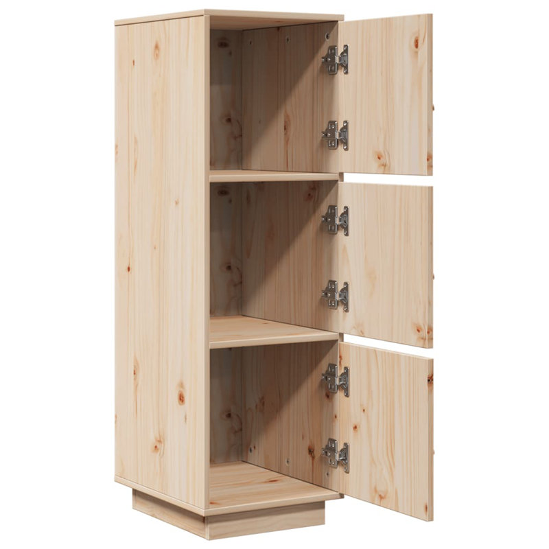 Kayahna 34cm Solid Wood Sideboard, Brown