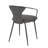 Industrial Dining Chair with Padded Comfort