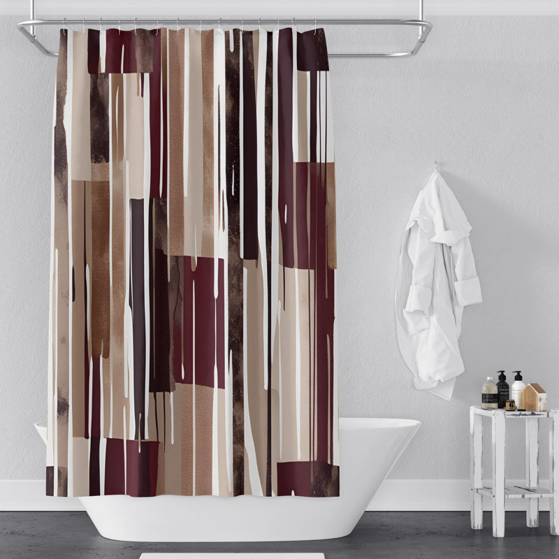 Rideau de douche Entissar, H 72 po x l 70 po