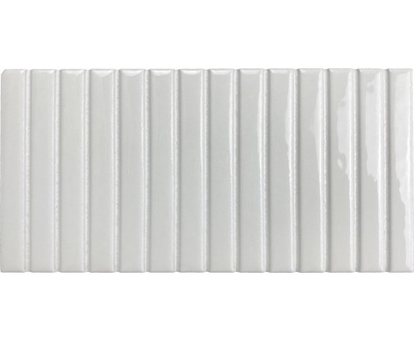 Kit-Kat Snow Glazed Porcelain Wall Mosaic
