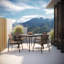 Stacking Metal Patio Dining Armchair-27527149-27527148