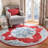Barcus Oriental Red/Ivory Area Rug-1247399961