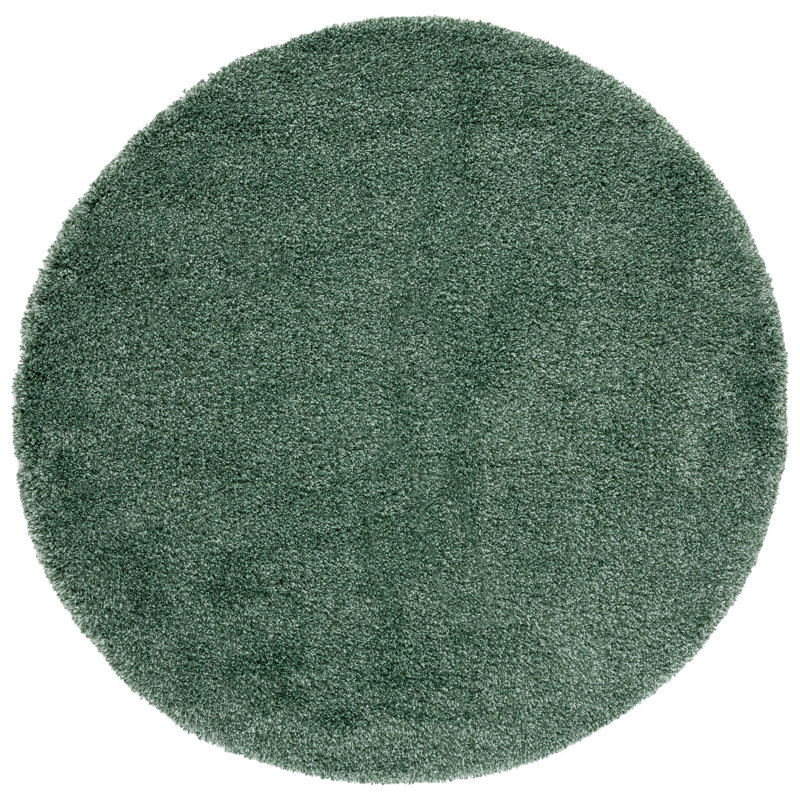 Tapis de couleur unie Arawyn Performance, Rond 7 pi