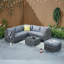 Vancouver Aluminium Frame 6 Seater Corner Sofa Set With Ice Bucket Coffee Table+rain Cover+footrest-1450035341-1450035342