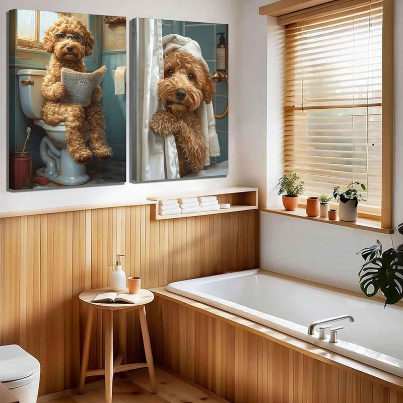 2 Piece Wrapped Canvas Wall Art