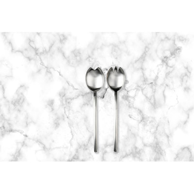 Due Stainless Steel Salad Servers