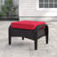 Repose-pieds d'extérieur avec housses de coussin Sunbrella Kechia-1712562949