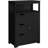 Brigit Free-Standing Bathroom Cabinet with Adjustable Shelf, 3 Drawers and a Niche-1870555992-1834599952