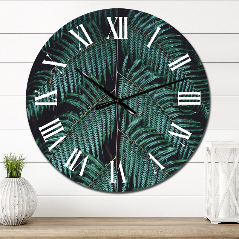 Horloge murale tropicale, Petit