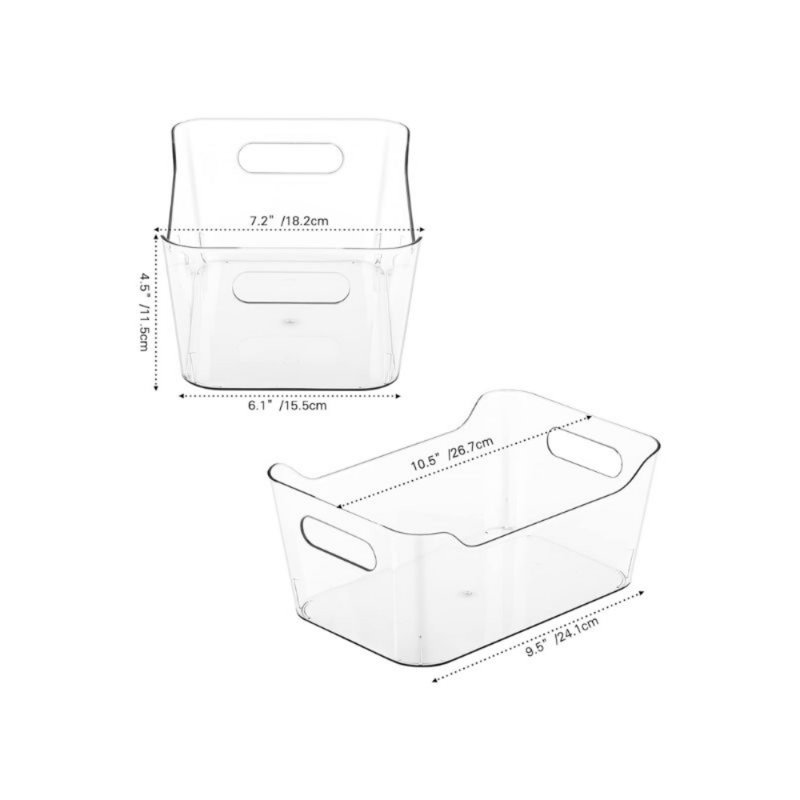 Rebrilliant Plastic Decorative Bin