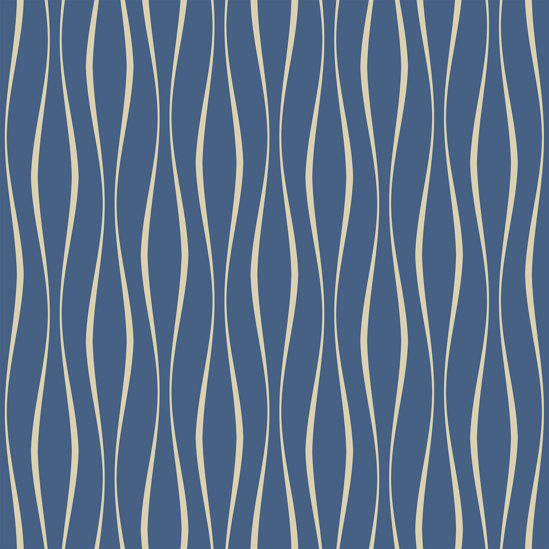 Thelonius Lines Removable Peel and Stick Wallpaper Panel Breakwater Bay