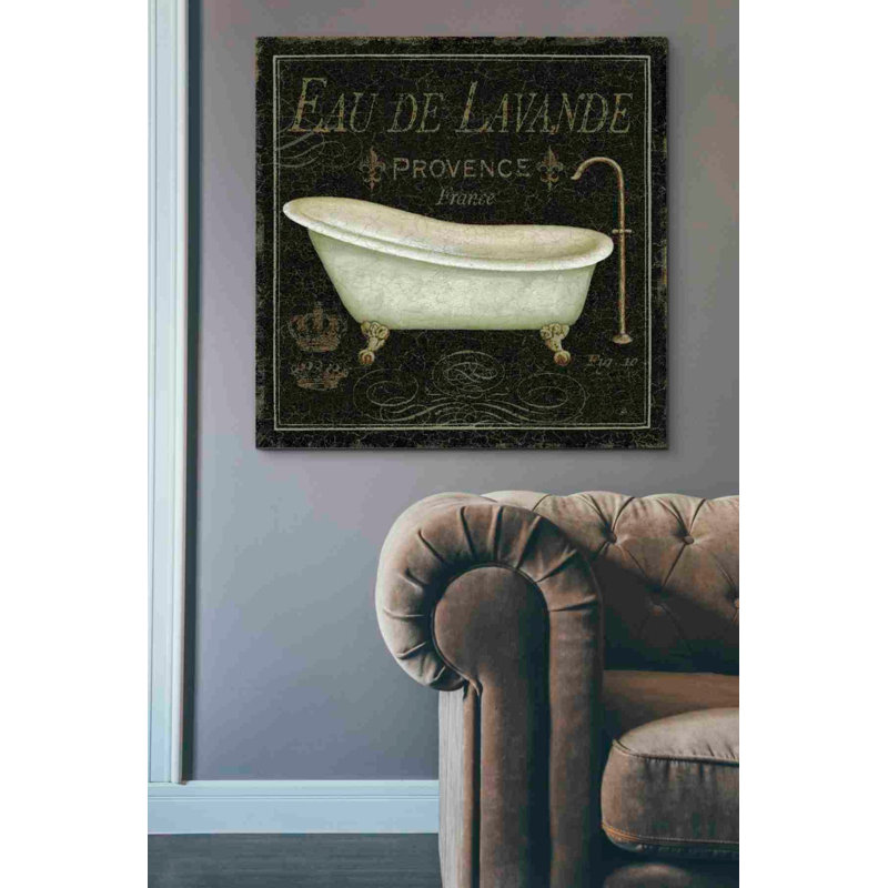 «Bain de luxe I» par Daphne Brissonet, art mural sur toile, L 37 po x H 37 po x P 1,5 po