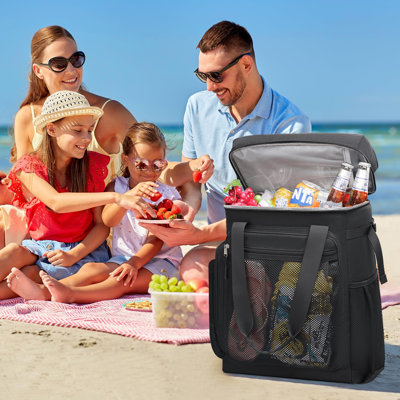 Beach Cooler Backpack 35L Large Insulated Backpack Waterproof Picninc Bag