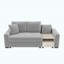 Canapé modulaire rembourré avec accoudoirs de rangement et console centrale pour le salon 79,3 po-1665544265-1665544264