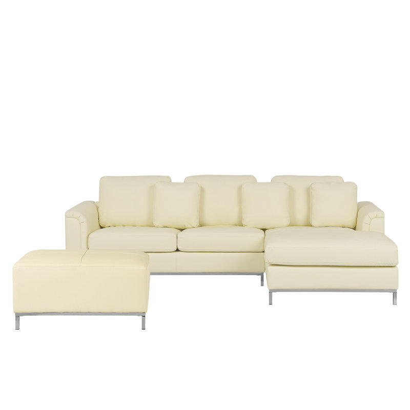 Spain 3 - Piece Living Room Set, Beige