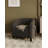 Velvet Barrel Chairs, With Soft Cushion-1415265500