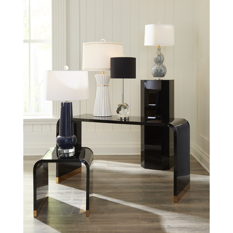 Table Lamp, Blue