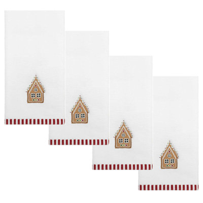 Lilee 4-Pack Fingertip Towel Set